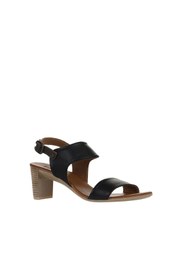 Resim Bueno Shoes Siyah Deri Kadın Topuklu Sandalet 01wu11100 