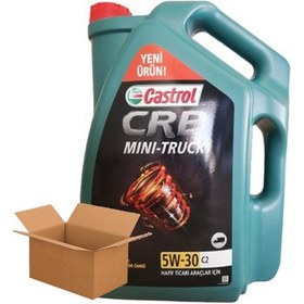 Resim Castrol CRB Mini Truck 5W-30 C2 Motor Yağı 3 x 7 L 