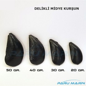 Resim Delikli Midye Kurşun 