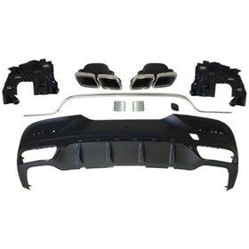 Resim autogp Mercedes Gle63 Coupe Difüzör Ve Egzoz Ucu Seti C292 