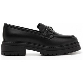 Resim Nero Giardini Nero Black Oxford Klasik Kadın I411410d 100 Nerogiardini Guanto Nero Tr Folgarıa 9120/009 Siyah 