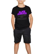 Resim Black Sabbath Master Of Reality Siyah Çocuk Tişört Siyah 