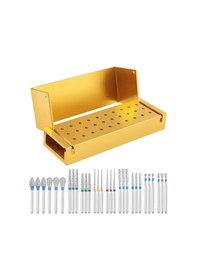 Resim Diş Beyazlatma İçin 30 Adet/takım Diş Elmas Frez Matkabı 