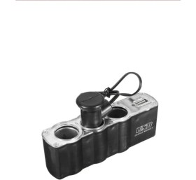 Resim Carub Çakmak Soketi 12V Kablolu 3Lü+ USB 
