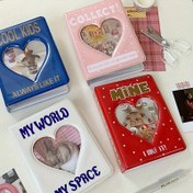 Resim 1 Kitap 128 Cep Mini Fotoğraf Albümü Karikatür Fotoğraf Albümü Fotoğraf Kartı Tutucu Kitap Koleksiyonu Fotoğraf Albümü Fotoğraf Kartı Sticker 