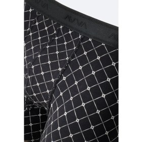Resim AVVA Erkek Siyah Desenli Pamuklu Tekli Regular Fit Boxer A51Y9506 