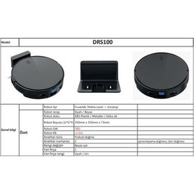 Resim Dijitsu DRS100 Robot Süpürge 