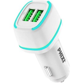 Resim Force Qcc571 Çift Çıkışlı Araç Şarj Adaptörü 