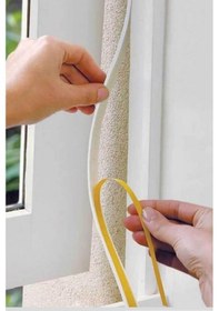 Resim 5 Adet 9 Metre Pencere Izolasyon Bandı Yapışkanlı Cam Yalıtım Süngeri Rüzgar Soğuk Kesici 