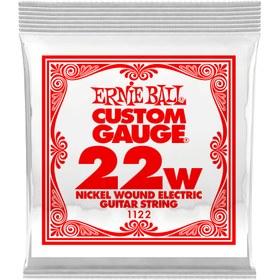 Resim Ernie Ball 1122 Nickel Wound Tek Elektro Gitar Teli (22) 