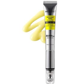 Resim Medıpeel Retinal Nmn Bounce Shot Eye Cream 15 Ml Retinal Ve Nmn İçereniçeren Mikro Titreşimli Göz Kremi 