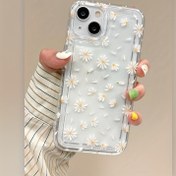 Resim Küçük Taze Papatya 7/8Plus İçin Uygun Tam Düşmeye Karşı Yumuşak Kabuk Basit Lüks Hava Yastığı Iphone14Promax İçin Uygun Apple 13 Cep Telefonu Kılıfı Çift Xsmax Yeni 12Pro Düşmeye Karşı Xr Mat 11 Erkek Ve Kadın 13 Her Şey Dahil 15PRO Yumuşak Kabuk 15 Koruyucu Kılıf 