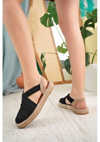 Resim Prego Espadril Günlük Kadın Ayakkabı Siyah Siyah 