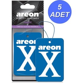 Resim Areon X Party 5'li Oto Araç Kokusu 