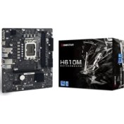 Resim Bıostar H610MH D5 Anakart Ddr5 5600MHZ M.2 Hdmı VGA USB 3.2 96GB Max 1700P (12.13.14.nesil) 