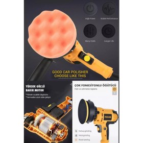 Resim Assur 450W Elektrikli 125MM Dikey Polisaj Zımpara Makinesi 