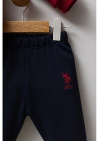 Resim U.s. Polo Assn Erkek Bebek Lacivert Takım Usb2562-c-v1 Lacivert 