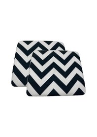 Resim Knsz sırt minderi 2 li mazlum aldo kumaş cırtlı tel sandalyesi sırtı için 