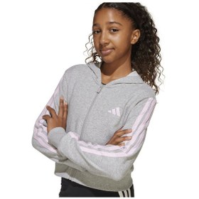 Resim Adidas Adidas Jg 3s Ft Fz Cro Kız Çocuk Gri Sweatshirt 17719 Gri 