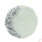 Resim Epoksi Taşlı Magnet, 6,50 Cm - Gümüş - 1 Adet Gümüş 