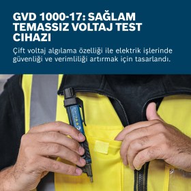 Resim Bosch Professional GVD 1000-17 Temassız Voltaj Test Cihazı 