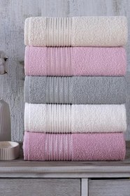 Resim Range | 5'li 50x90 cm El&Yüz Havlu Seti 