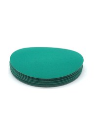 Resim Yeşil Esnek Cırtlı Film Disk Zımpara 115 Mm 100 Kum 10 Adet 