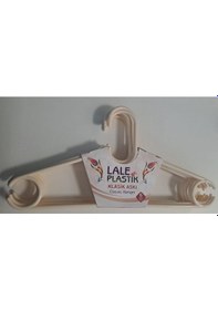 Resim Lale Plastik Elbise Askısı Klasik 6 Lı Karışık Renkli Diğer 