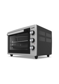 Resim Simfer 3426 İnox Gri 34 LT Statik Mini / Midi Fırın - 4 Fonksiyon, Programlanabilir Pişirme & Isı Kontrol 