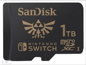 Resim SanDisk Nintendo Switch 1TB 100MB/s microSDXC Hafıza Kartı SDSQXAO-1T00-GN6ZN 