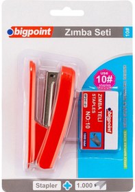 Resim Bigpoint Zımba Makinesi Seti No:10 Kırmızı 