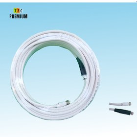 Resim Kablo Rg6-U4 Beyaz Renk 20 Metre 