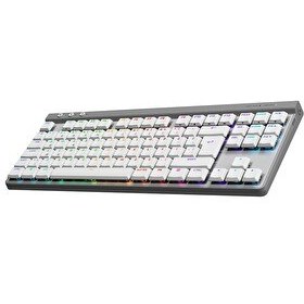 Resim Logitech G515 Lightspeed TKL Tactile Switch İngilizce RGB Kablosuz Beyaz Gaming Klavye 920-012539 