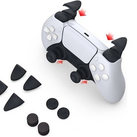 Resim Dobe Ps5 Dualsense Trigger Set Analog Koruyucu Ve Tuş Tetikleyici 