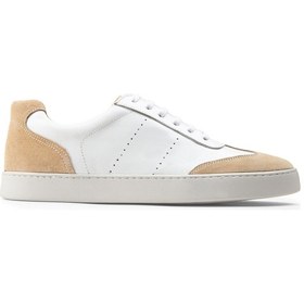 Resim Deery Hakiki Deri Bej Sneaker Erkek Ayakkabı - 01881mbejc01 Bej 