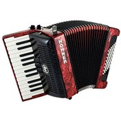 Resim Hohner Bravo II 48 Akordiyon (Kırmızı) 