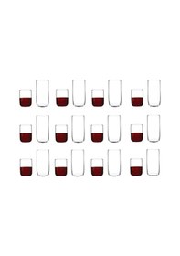 Resim Paşabahçe İconic Su Bardak 24 Lü Su Meşrubat Bardağı Seti Takımı Sade 2 Boy 