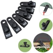 Resim Rox Camping 0113 Abs Tarp Kamp Çadır Tente Branda Klipsi - 6 Adet 