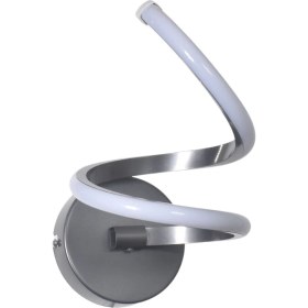 Resim Zlatan Modern Tasarım Gri Renk Gün Işığı Ledli Banyo - Mutfak - Salon Ledli Duvar Aplik 