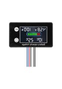 Resim Ulzyvf Voltmetre Voltaj Ve Üçlü, Ölçer, Lityum Lityum Lcd Kurşun-asit, Kapasite İçin Fosfat Demir Bataryalar Batarya Aydınlatmalı Arka 9v-100v Hs 