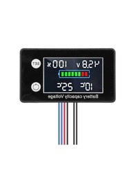 Resim Ulzyvf Voltmetre Voltaj Ve Üçlü, Ölçer, Lityum Lityum Lcd Kurşun-asit, Kapasite İçin Fosfat Demir Bataryalar Batarya Aydınlatmalı Arka 9v-100v Hs 