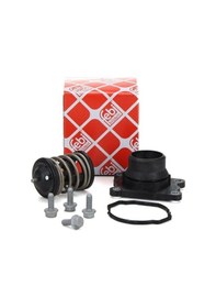 Resim Bmw E90 Kasa 318d N47 Motor Termostat Ve Kapağı Set Febi Marka 11517805192 