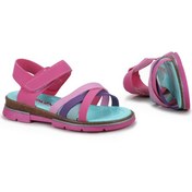 Resim Kiko Kids Şb 2722-27 Orto Pedik Kız Çocuk Sandalet Terlik 