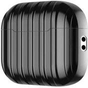 Resim Fogy Apple Airpods Pro 2 Uyumlu Şeritli Bavul Tasarımlı Şık Dizayn Kılıf 