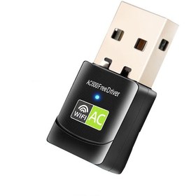 Resim Schulzz 600 Mbps USB Mini Wi-Fi Adaptörü Rtl811 5Ghz Kablosuz Alıc 