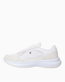 Resim Calvin Klein Calvin Klein Deri ve Süet Detaylı Sneaker Ayakkabı YM0YM011530GM Erkek AYAKKABI YM0YM01153 0GM 