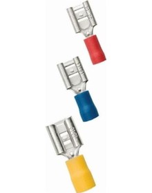 Resim Fdd 2-187 Mavi Dişi Faston Izoleli Kablo Ucu 10 Adet 