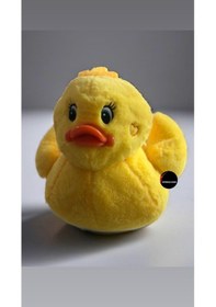 Resim Sevimli Luka Civciv Peluş Oyuncak Hediyelik Uyku Arkadaşı 20 Cm Sarı 