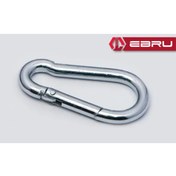 Resim pazarella Yaylı Karabina, Çengel, Kanca 11mm 10 Adet 