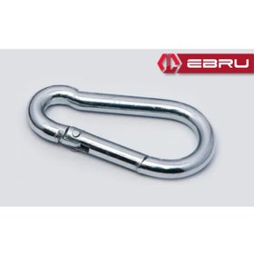 Resim pazarella Yaylı Karabina, Çengel, Kanca 11mm 10 Adet 